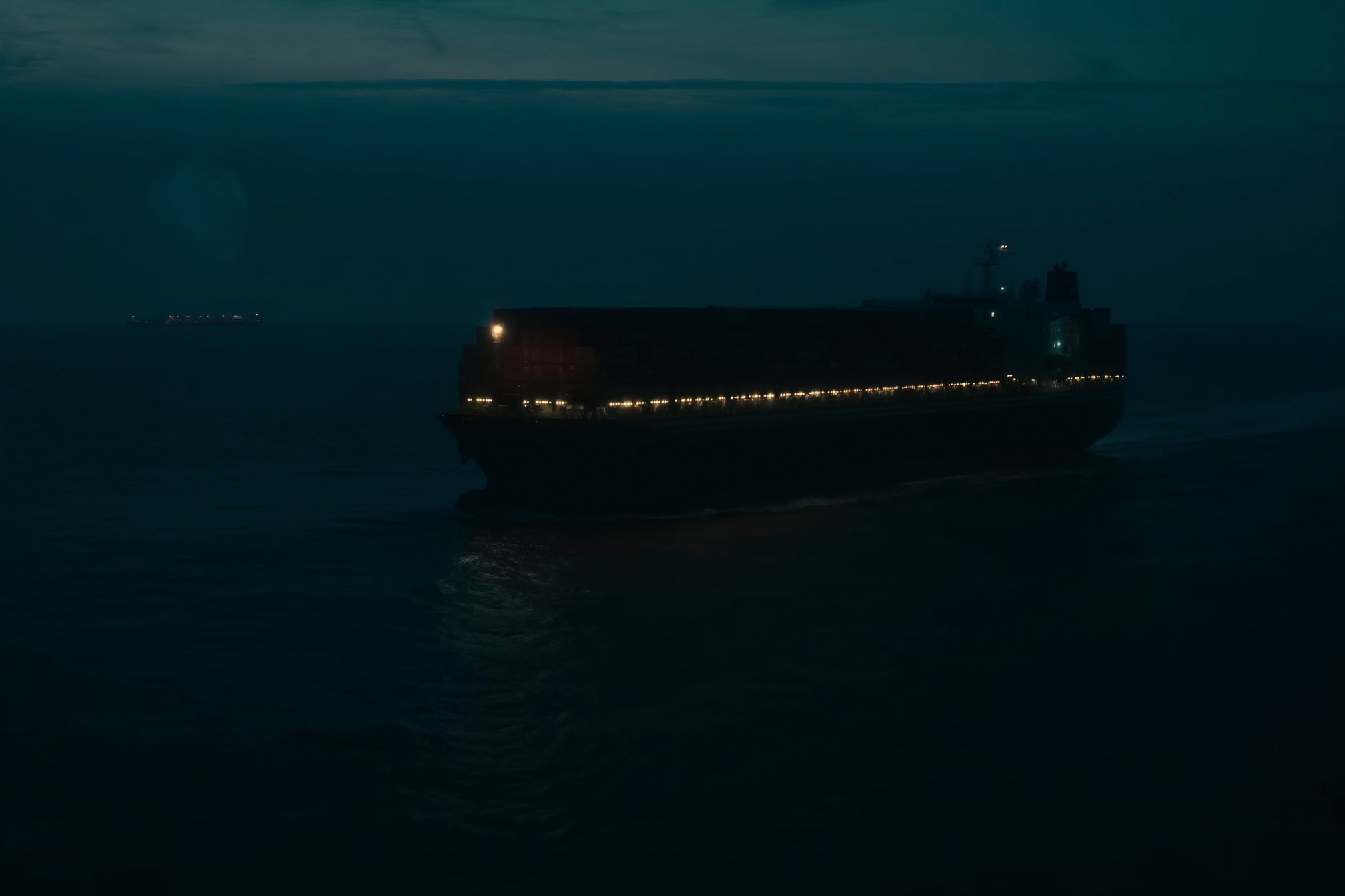 IPG liner vessel under way